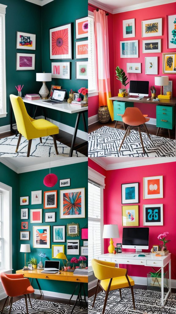 12. Color Pop Office-Home Office