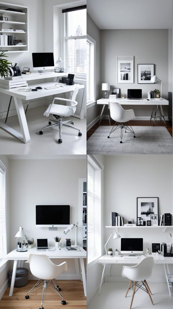 18. High-Tech Minimalism-Home Office