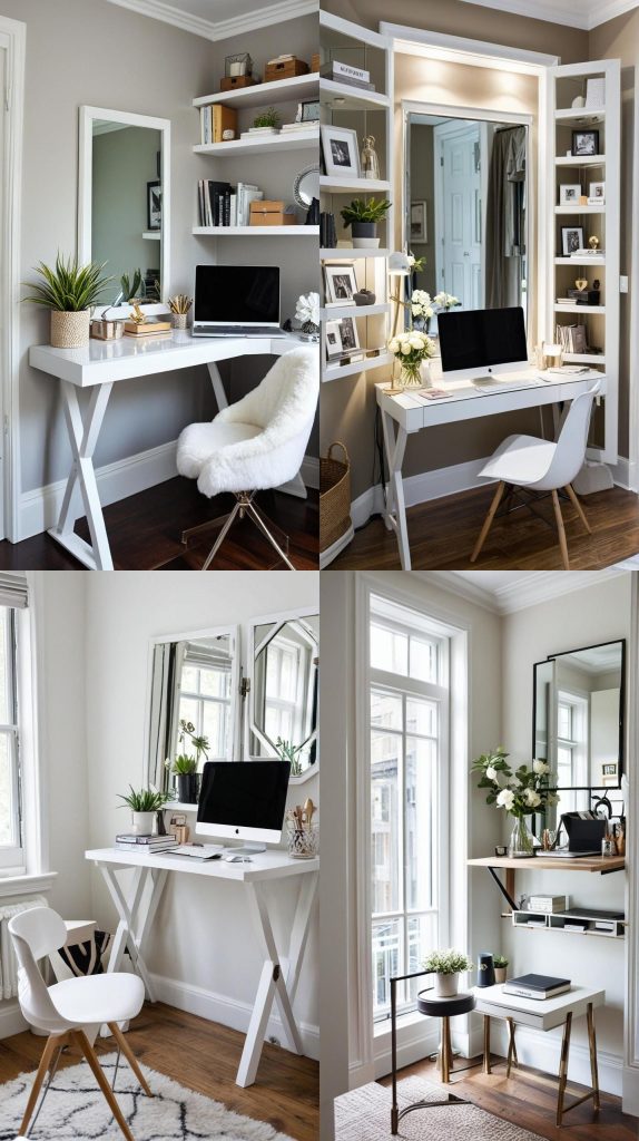 19. Chic Small Space-Home Office