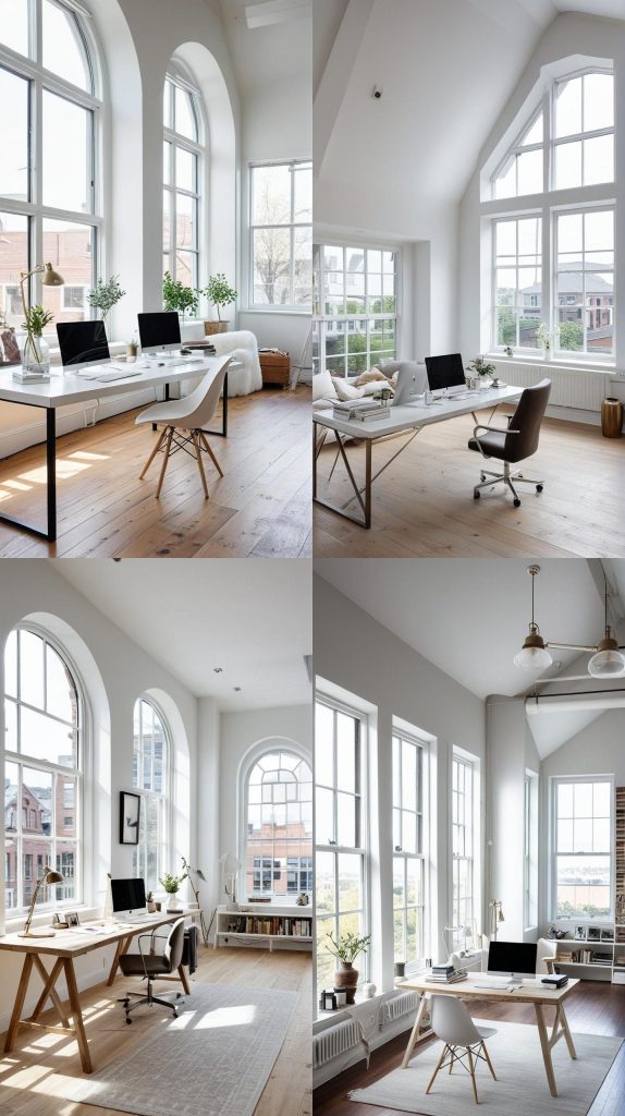 21. Bright and Airy Loft-Home Office