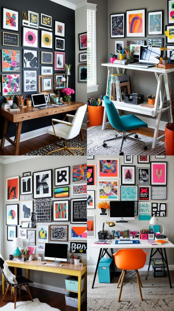 7. Artistic Inspiration-Home Office