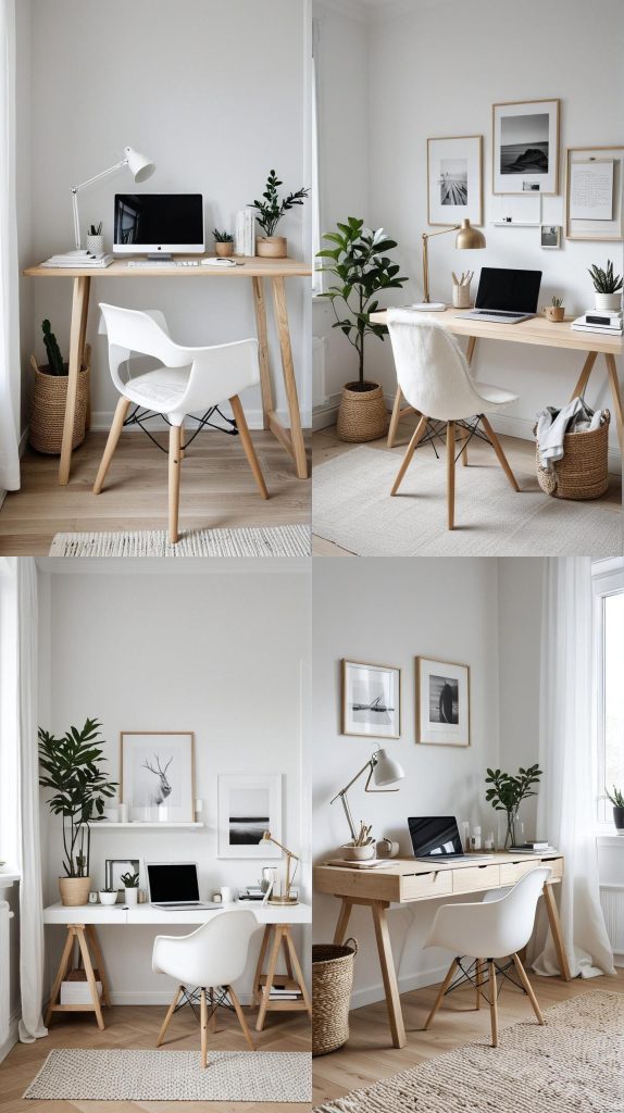 8. Scandinavian Simplicity-Home Office