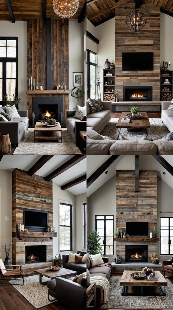 11. Rustic Modern Fusion-Modern Living Room