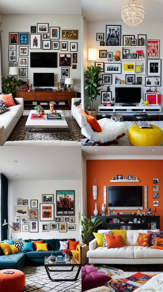 18. Pop Culture Living Space-Modern Living Room