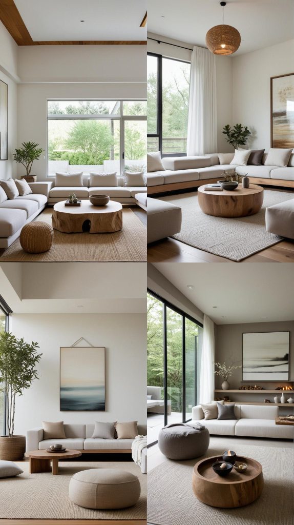 23. Zen Retreat Area-Modern Living Room