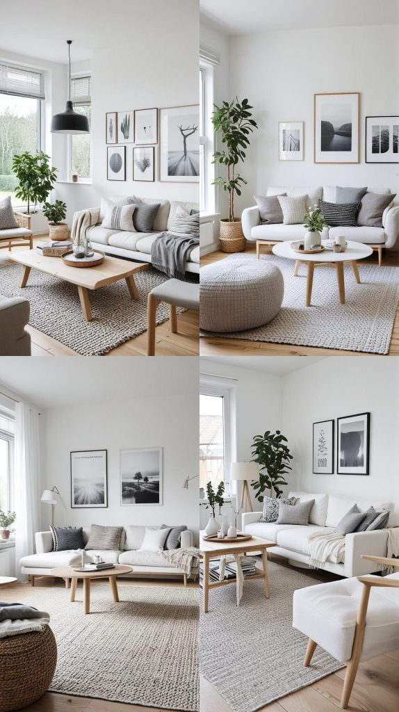 7. Scandinavian Simplicity-Modern Living Room