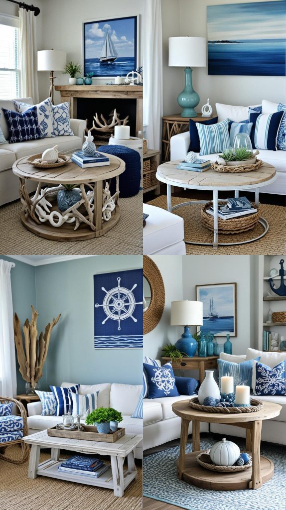 9. Coastal Casual Corner-Modern Living Room