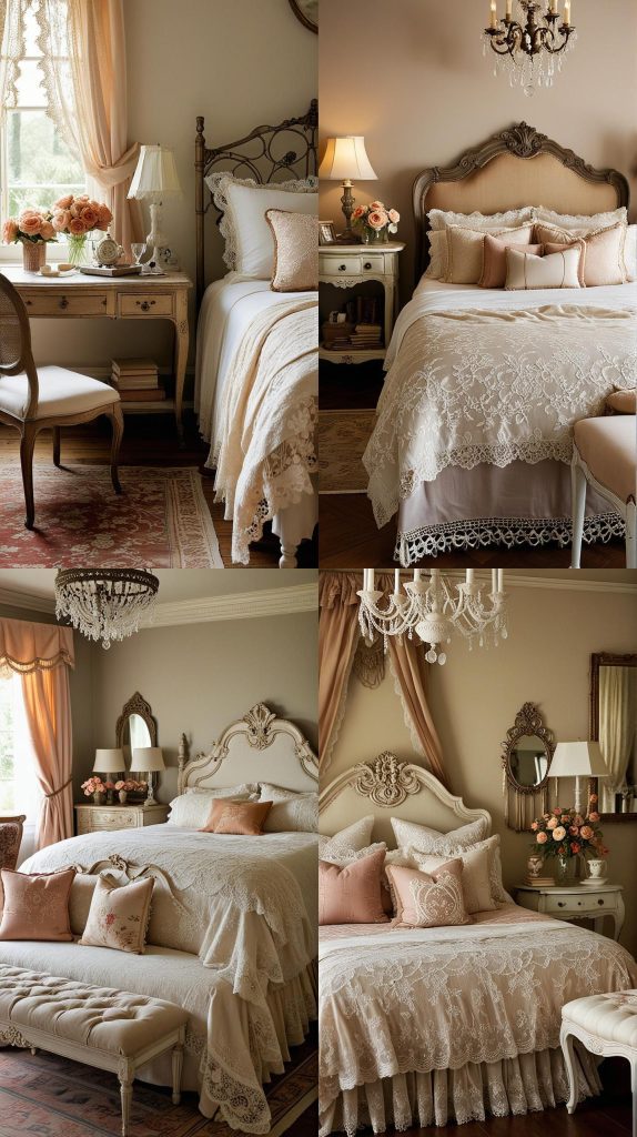 2. Vintage Romance-Romantic Bedroom