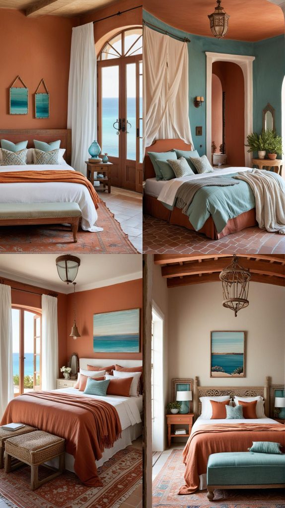 23. Mediterranean Escape-Romantic Bedroom