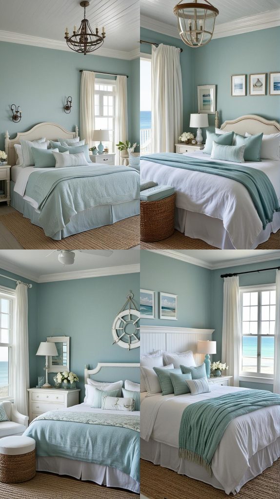 8. Seaside Serenity-Romantic Bedroom