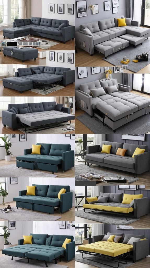 13. Multi-functional Sofa Bed-Small Living Room