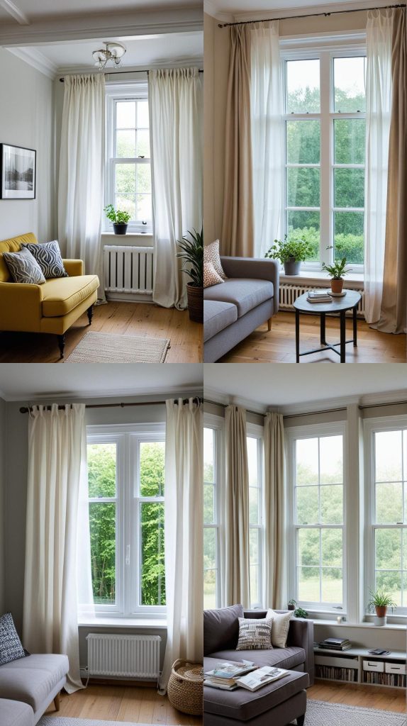 21. Curtain-Free Windows-Small Living Room