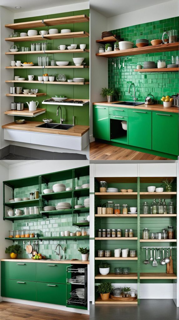 11. Modular Shelving Systems-Green Kitchen Designs