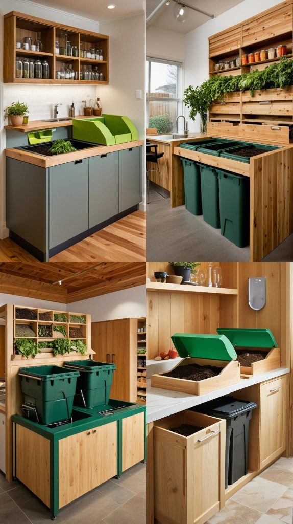 12. Composting Stations-Green Kitchen Designs