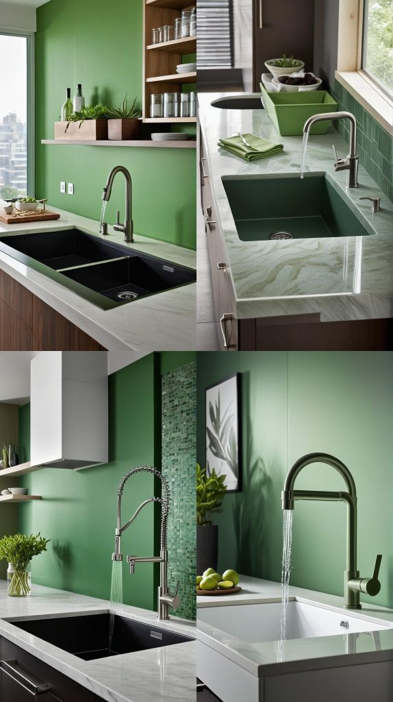 3. Low-Flow Water Fixtures-Green Kitchen Designs