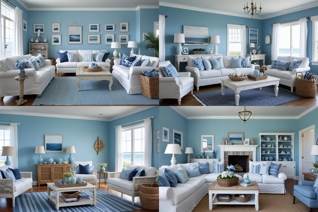 1. Coastal Retreat-blue living room