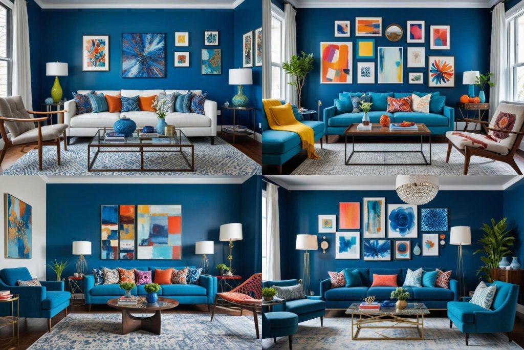 13. Artistic Expression-blue living room