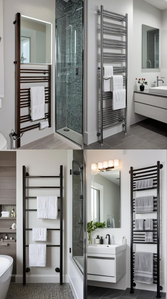 25. Heated Towel Rack-Modern Bathroom