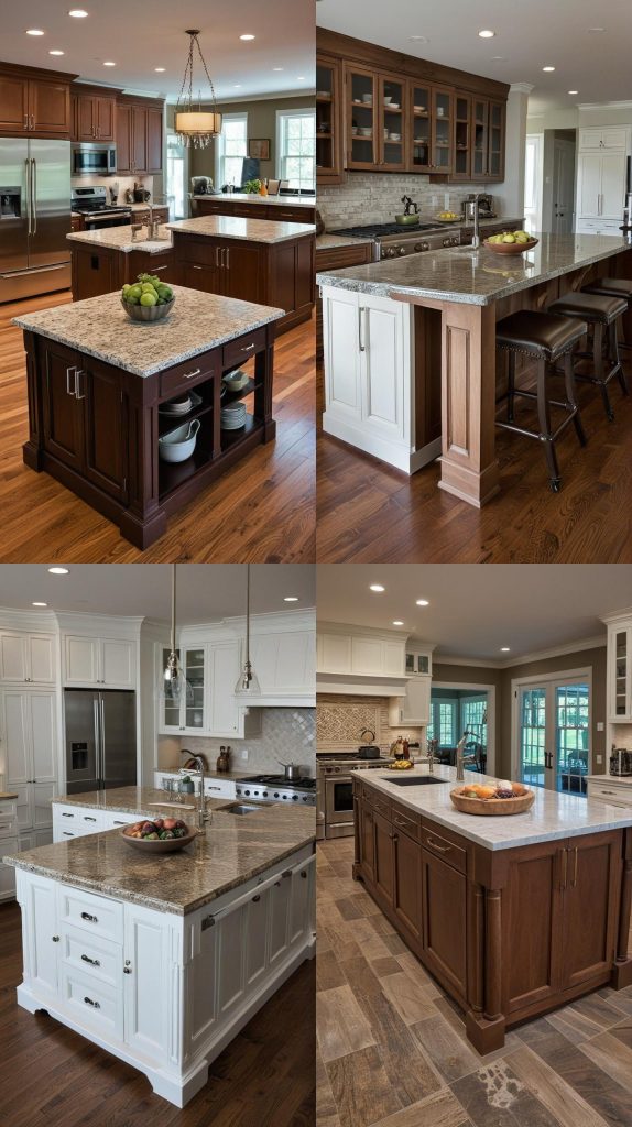 12. Double-Sided Island-Kitchen Island