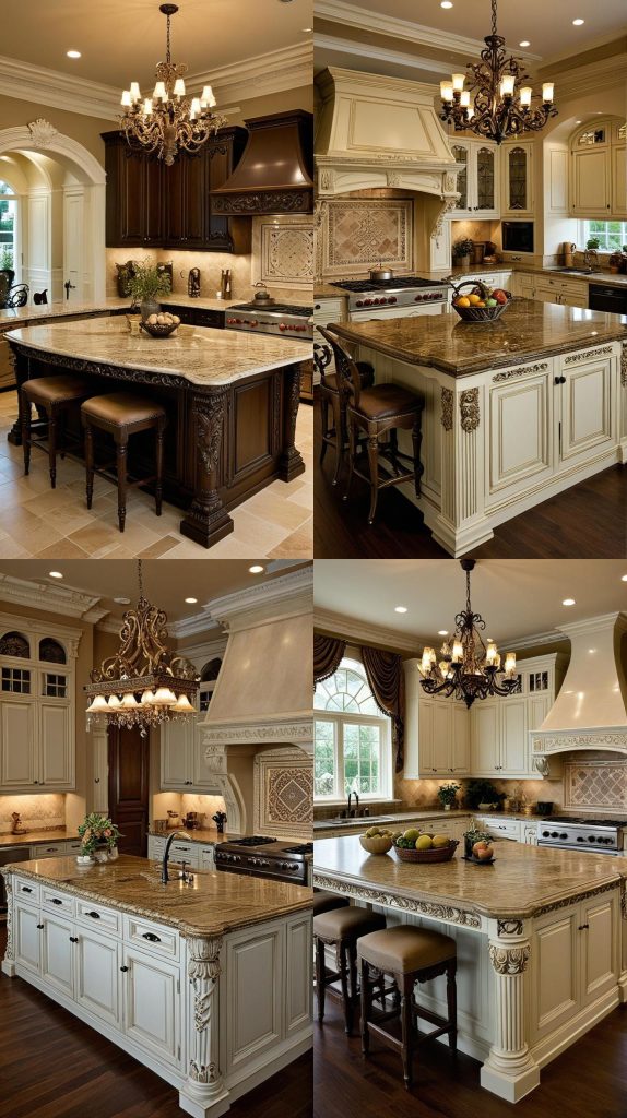 20. European Flair Island-Kitchen Island