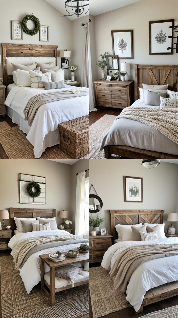 20. Farmhouse Chic Bedroom-Modern Bedroom