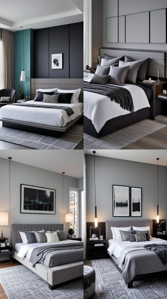 26. Sleek Urban Bedroom-Modern Bedroom