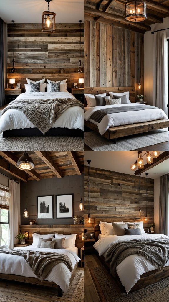 8. Rustic Modern Bedroom-Modern Bedroom