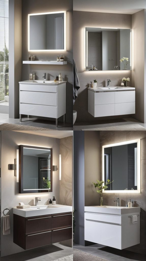 23. Integrated Lighting-Bathroom Cabinets