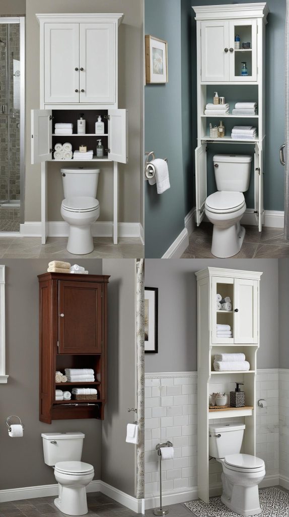 25. Over-the-Toilet Storage-Bathroom Cabinets