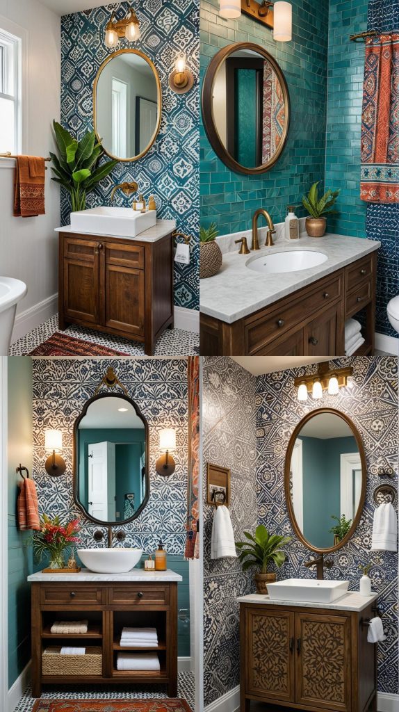 Case 11: Bohemian Bliss-Bathroom Remodel