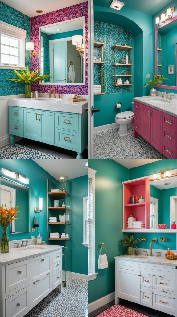 Case 14: Vibrant Wonderland-Bathroom Remodel