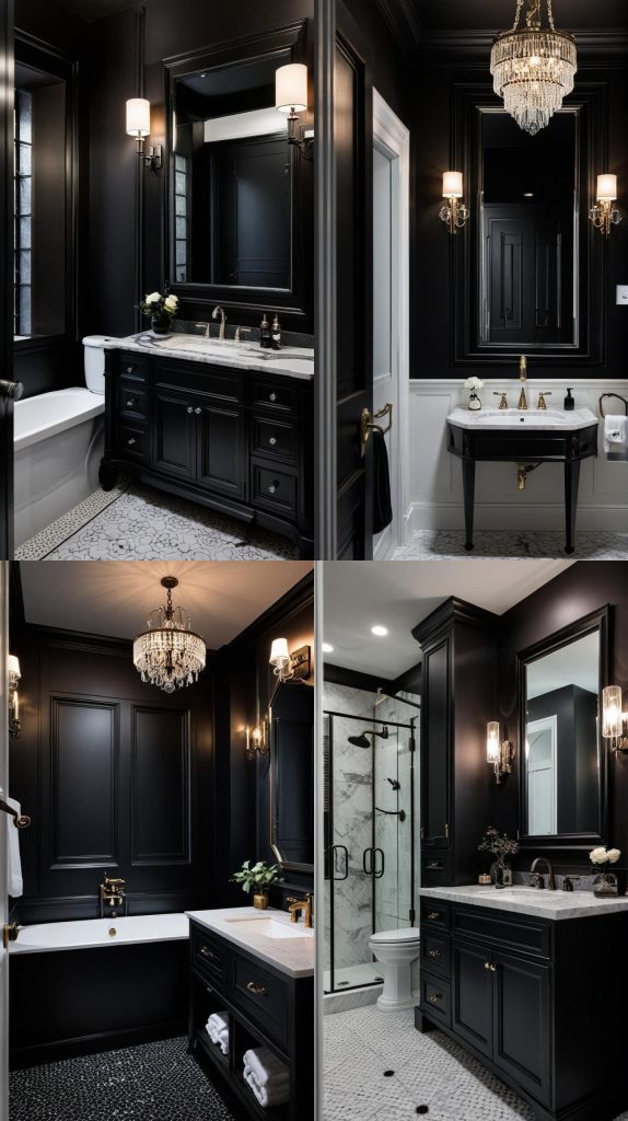 Case 22: Glam Gothic-Bathroom Remodel