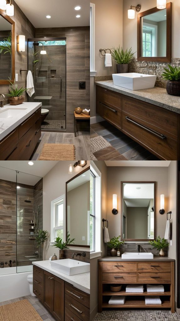 Case 25: Earthy Escape-Bathroom Remodel