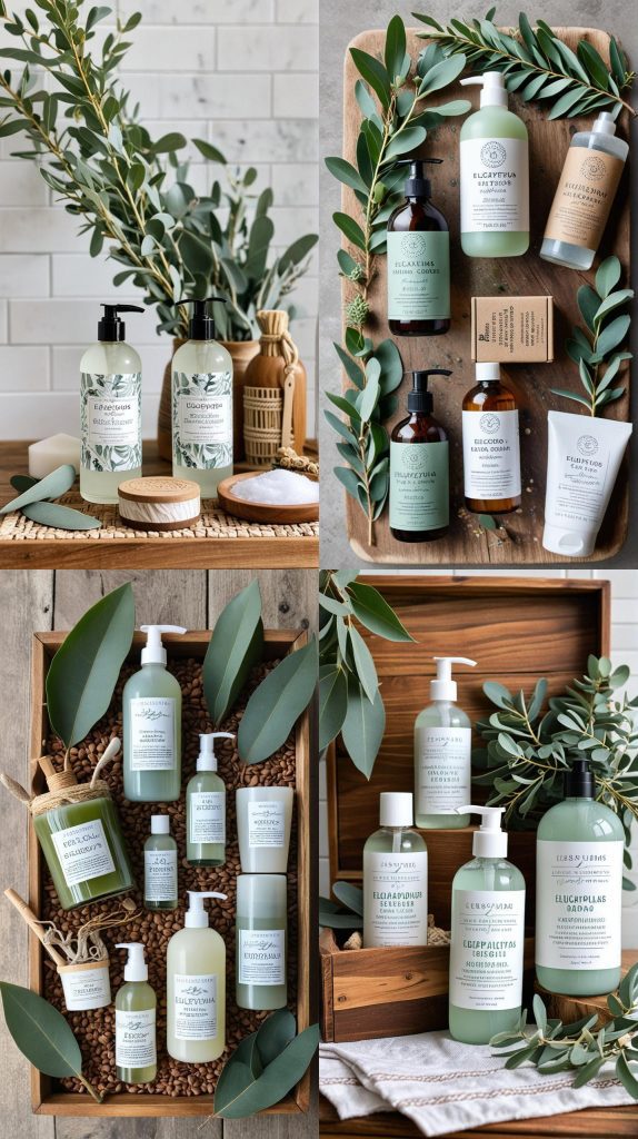 26. Eucalyptus Shower Bundle-Boho Bathroom