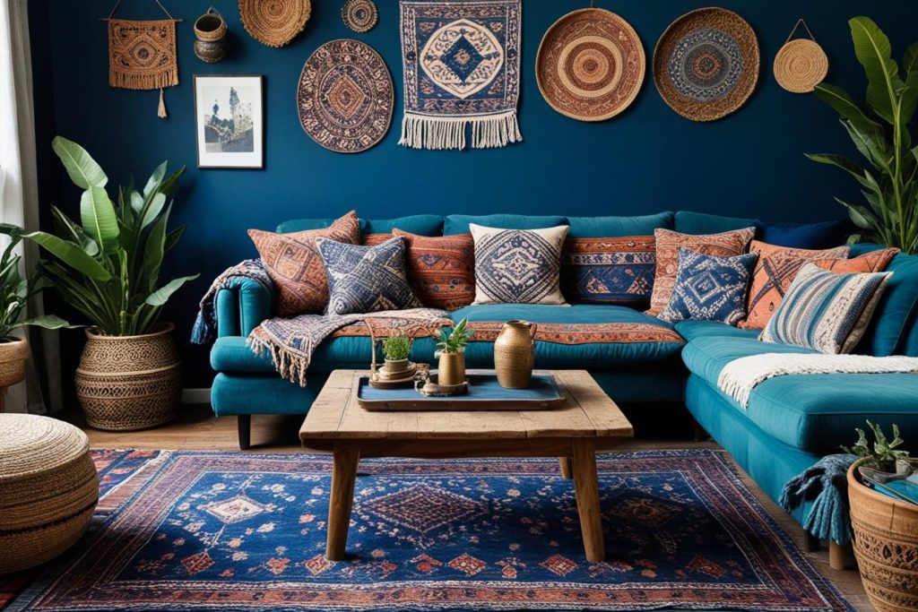 Blue Boho Living Room Ideas: Infuse Your Space With Color And Creativity