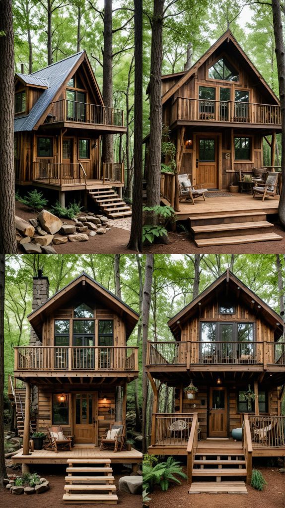 Rustic Charm Cabin-Boho Treehouses