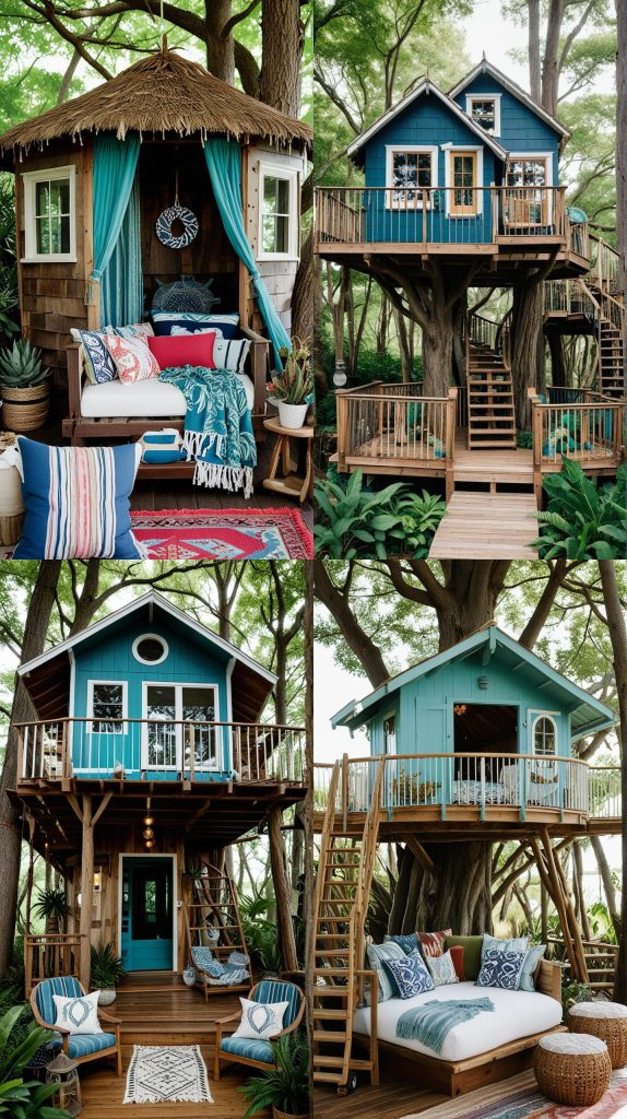 Seaside Escape-Boho Treehouses