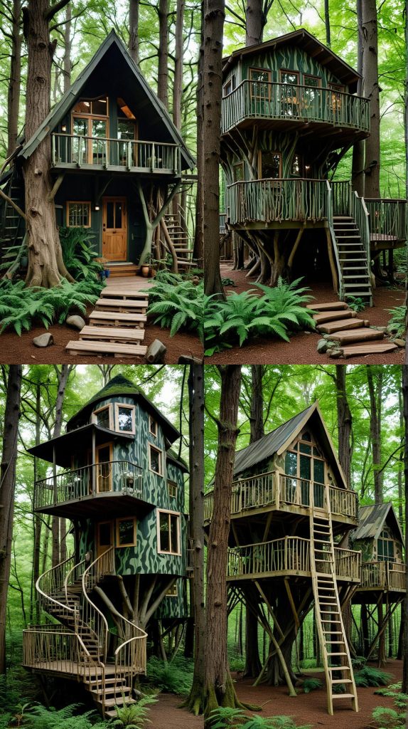 Woodland Wanderlust-Boho Treehouses