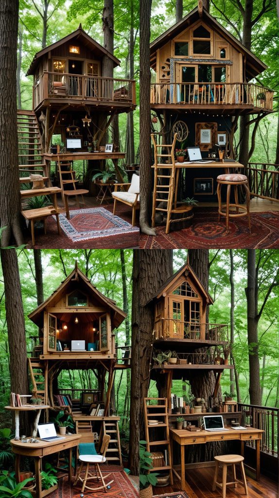 Creative Writer's Retreat-Boho Treehouses