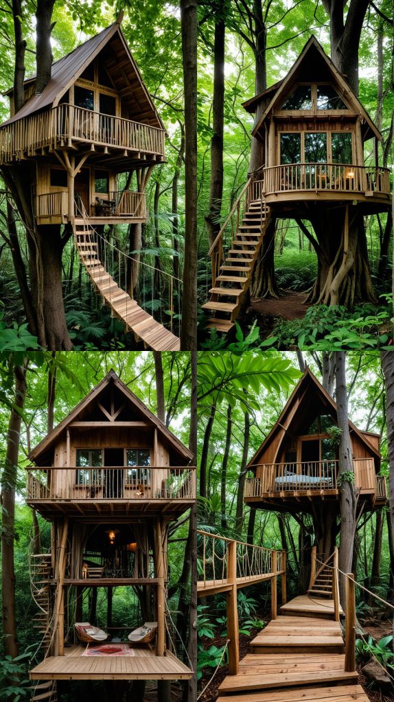 Secret Hideaway-Boho Treehouses