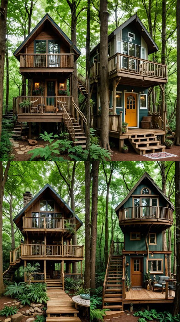 Cottage in the Canopy-Boho Treehouses