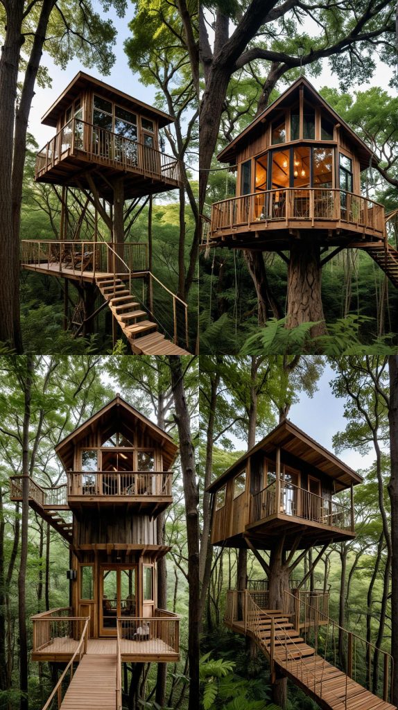 Open-Air Observatory-Boho Treehouses