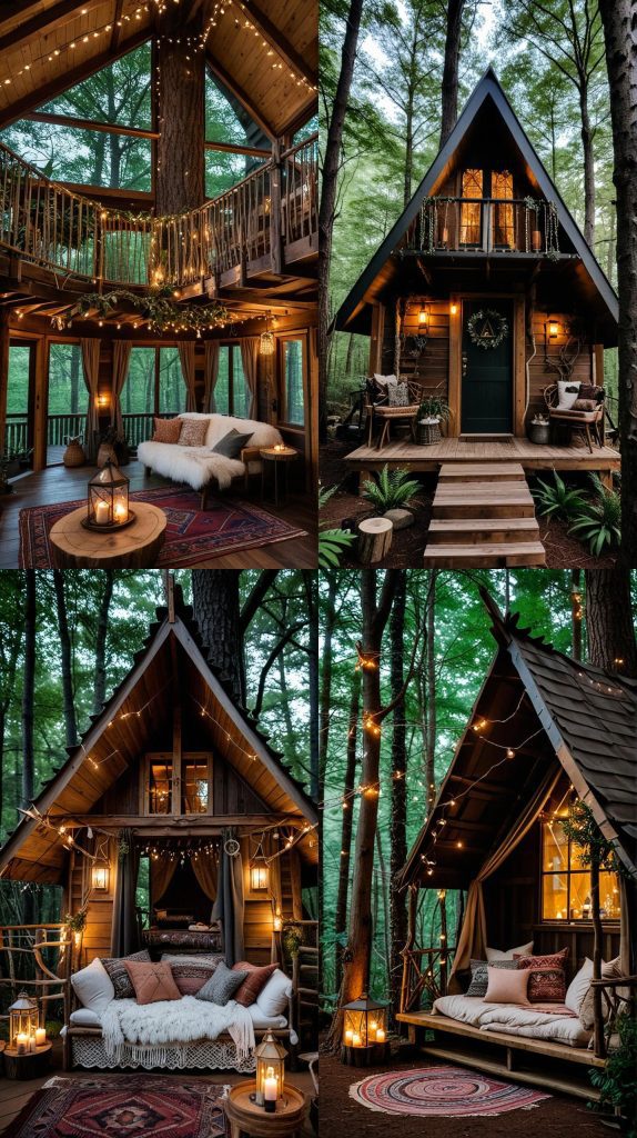 Enchanted Forest Cabin-Boho Treehouses