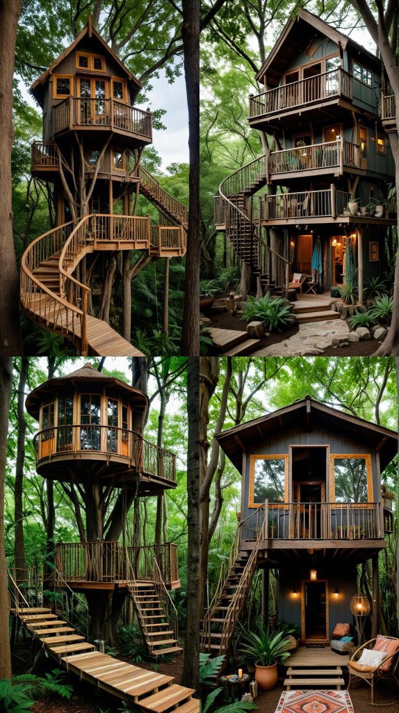 Cultural Fusion Hideaway-Boho Treehouses