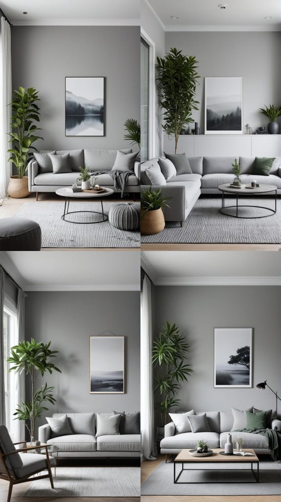 Design 13: Zen Grey Den-grey Living Room