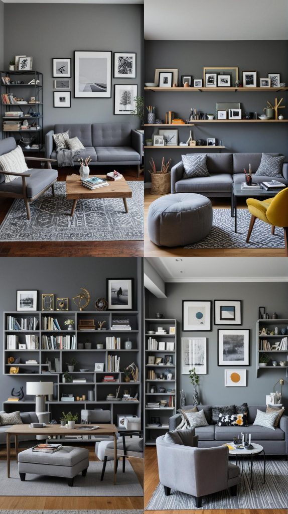 Design 19: Creative Grey Studio-grey Living Room