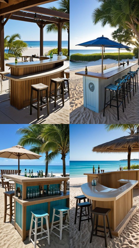 15. Beachfront Sand Bar-Outdoor Bar