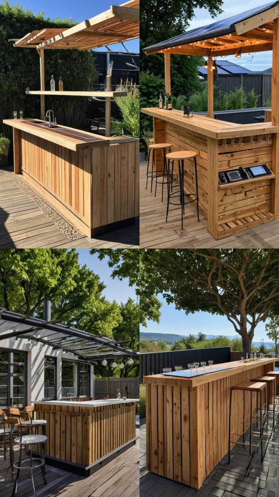 30. Eco-Friendly Solar Bar-Outdoor Bar