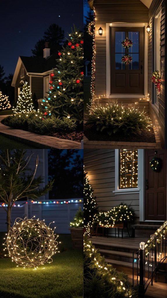 Integrate Smart Lights for Customizable Displays-Outdoor Christmas Light