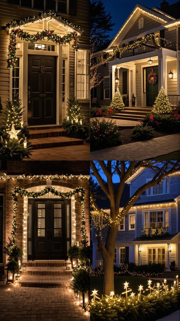 Use Warm White Lights for a Classic Look-Outdoor Christmas Light